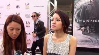 2014 LA Film Festival - Carpet Chat with Ah-Sung Ko