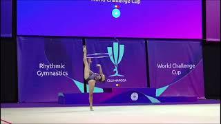 Boryana Kaleyn - hoop final - World challenge cup Cluj-Napoca 2022