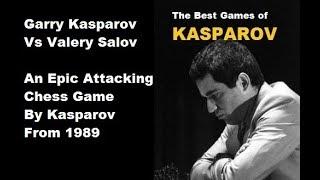 Garry Kasparov vs Valery Salov - Barcelona (1989) #7