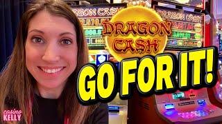 I Tried Ladder Betting on Dragon Cash slot in Vegas