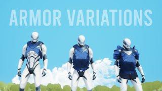 Unreal Engine 5 - Armor Variations -  Action RPG #122