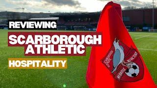 Reviewing Scarborough Athletic hospitality - of the National League North! ️