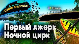 Разговоры про джерк и поиск редкости на Остроге / СДРР Express ( Русская рыбалка 4 )