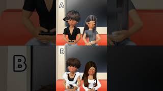 Which one 🩷🩵? #zepeto #love #tiktokdance #lovedance #couple #tiktok #trending