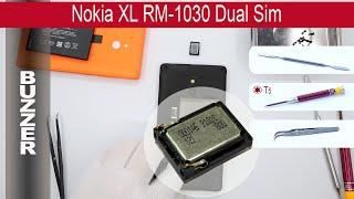 Как заменить    Полифонический динамик базер Nokia XL RM-1030 Dual Sim
