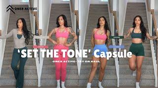 ONER ACTIVE - SET THE TONE CAPSULE | TRY ON HAUL + SIZING REVIEW
