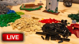 LIVE Sorting with LegoSpencer, Brickbuilt Replicas, and Jetbricks!