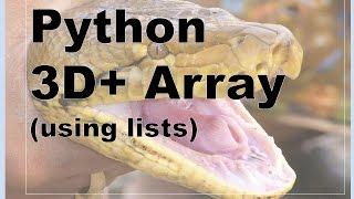 202-Python - 3D Array Example