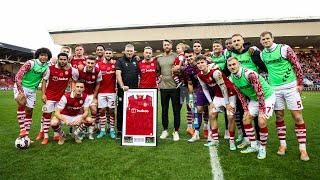 Nathan Baker tribute at Ashton Gate ️