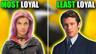 Ranking Every Hufflepuff From Most Loyal to Least Loyal