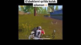 O'zbeklarni qo'lda kulak qilaman #pubgmobile #uzbekistan #md770m