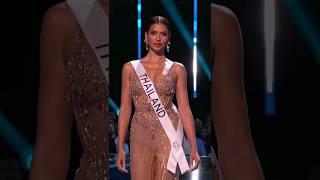 Preliminary Evening Gowns at the 72nd Edition MISS UNIVERSE