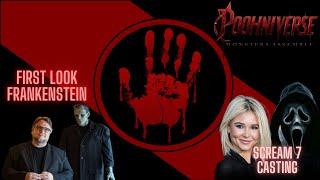 Episode 28: Del Toro's Frankenstein Lab!! Scream 7 Casting Update! Poohniverse: Monsters Assemble