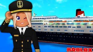  CAPTAIN of the *LARGEST* CRUISE SHIP on Roblox 