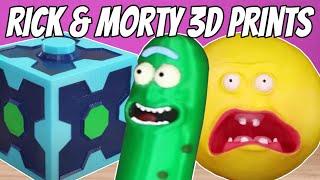 Mind-Blowing Rick & Morty 3D Prints