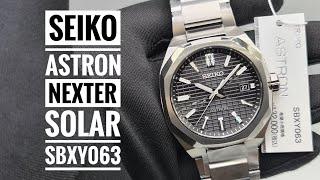 Seiko Astron Nexter Solar Titanium SBXY063