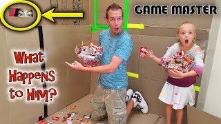 Game Master Hacker Spy Eats All Our Halloween Candy! Then This Happens...