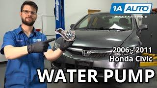 How to Replace Water Pump 2006-2011 Honda Civic