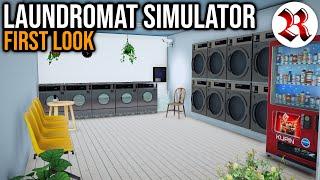 Laundromat Simulator | NEW GAME Building Our Own Business