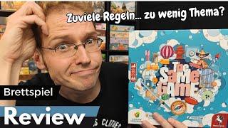 The Same Game – Wortratespiel von Wolfgang Warsch - Brettspiel – Review und Regelerklärung