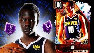 100 OVERALL BOL BOL IS LEGITIMATELY OVERPOWERED AT SF IN NBA 2K24 MyTEAM!!