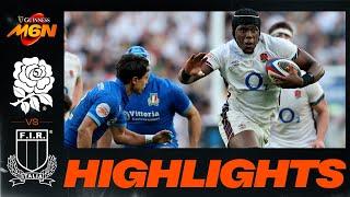 QUICK HIGHLIGHTS | ENGLAND v ITALY | 2025 GUINNESS M6N