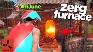 solo rust but i ruin a clan's wipe...