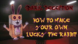 Dark Deception - Lucky The Rabbit Joy Joy Gang Papercraft (With Template)