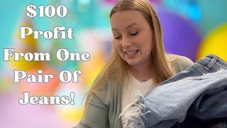 Opening a Mystery Box of Jeans From ThredUp!