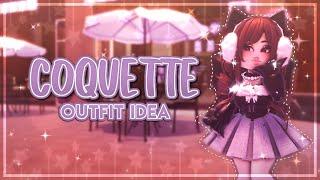 Making a dark coquette outfit || Royale High outfit idea || FaeryStellar