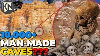 Who BUILT Mustang Caves? Mustang Caves | Myths, Legends & Findings