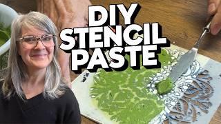 DIY Stencil Paste / 2-Ingredient Easy & Affordable