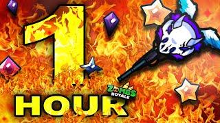 *1 HOUR* OF FIRE ZOMBS ROYALE GAMEPLAY LET'S GOOO!!!