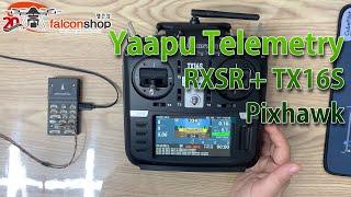 [Falconshop] TX16S Yaapu Telemetry with Pixhawk connect