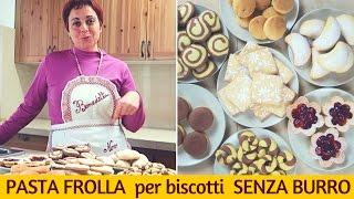 QUICK AND EASY SHORT PASTRY FOR COOKIES AND PIES - Butter free - homemade by Benedetta