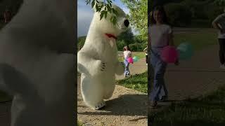2 часть Поздравление С днём Рождения  #праздник #деньрождения #поздравление #медведь #танцы #топ