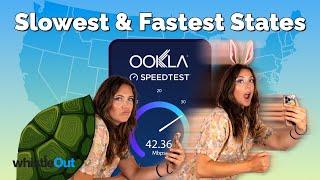 Best AND Worst Mobile Data Speeds | Which States have the SLOWEST Mobile Data?