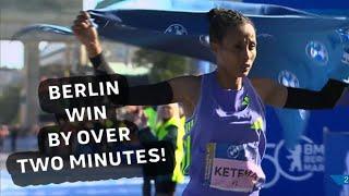 Tigist Ketema DOMINATES Berlin Marathon 2024