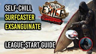 Path of Exile: Exsanguinate Surfcaster league start guide goes zooooooom