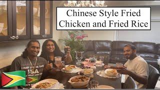 CHINESE STYLE FRIED CHICKEN AND FRIED RICE