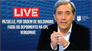 Live: Pazuello, por ordem de Bolsonaro, fugiu do depoimento na CPI. Vergonha! 04/05/21