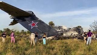 3 MINUTES AGO! Kim Jong's IL-76 Jet with North Korean Soldiers DOWN After HIT by Ukrainian missile