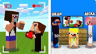 НУБ ВЛЮБИЛСЯ В ДЕВУШКУ НУБА В МАЙНКРАФТ! ШЕДИ ЛЕСКА НУБИК И БРОК MINECRAFT