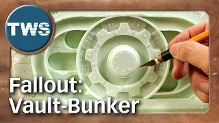 Tutorial: building a Vault bunker from Fallout / Fallout Wasteland Warfare (tabletop terrain, TWS)