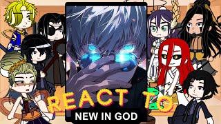 Record of ragnarok Gods react to gojo satoru | Gacha life 2 | jujutsukaisen | itadori