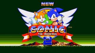 New Sonic The Hedgehog 2 v1.5 walkthrough (Sega Mega Drive/Genesis)