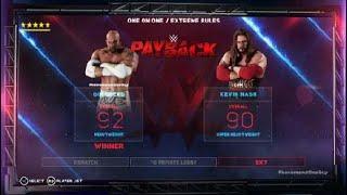 WWE 2K18 лысик вс.волосатик