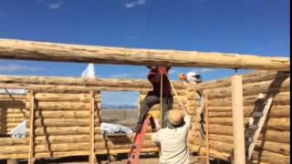 Kathleen Oliver’s; Idaho Log Home