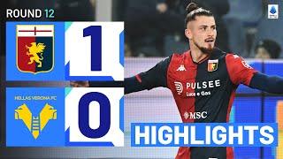 GENOA-VERONA 1-0 | HIGHLIGHTS | Dragusin edges Verona at Marassi | Serie A 2023/24