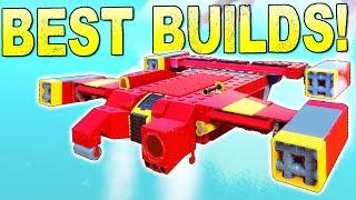 Scrap Mechanic Ship Replica, Portals, and MORE! [BEST CREATIONS] - Trailmakers Gameplay